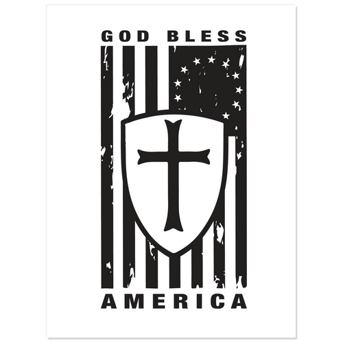 God Bless America Sticker 3 Pack