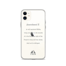 2nd Amendment Clear Case for iPhone®