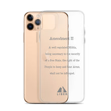 2nd Amendment Clear Case for iPhone®