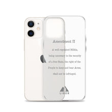 2nd Amendment Clear Case for iPhone®