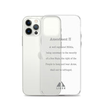 2nd Amendment Clear Case for iPhone®