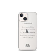 2nd Amendment Clear Case for iPhone®