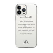 2nd Amendment Clear Case for iPhone®