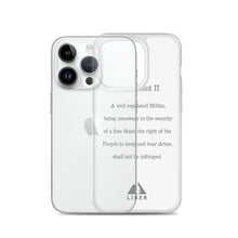 2nd Amendment Clear Case for iPhone®