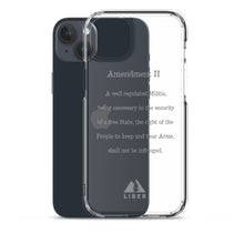 2nd Amendment Clear Case for iPhone®