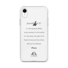 2nd Amendment Clear Case for iPhone®