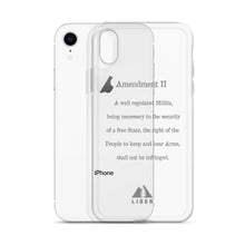 2nd Amendment Clear Case for iPhone®