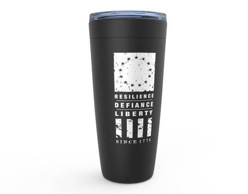 Resilience, Defiance, Liberty Betsy Ross Insulated Tumbler