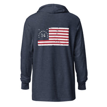 Bennington Flag Hooded Long-Sleeve Tee