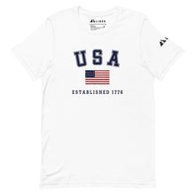 USA 1776 Athletic Style Short Sleeve Tee