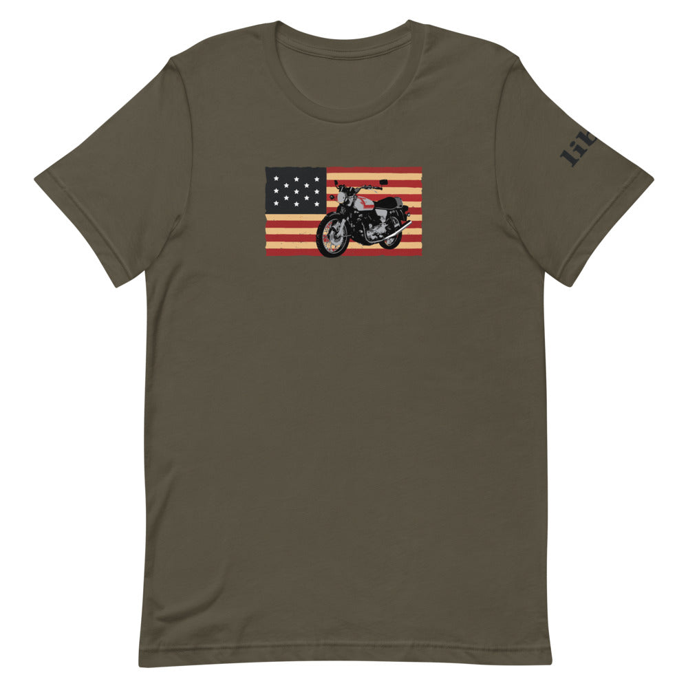 Motorcycle Flag Tee