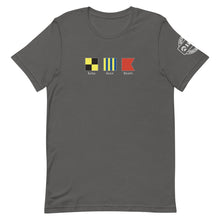 Lima Golf Bravo Semaphore Flags Tee