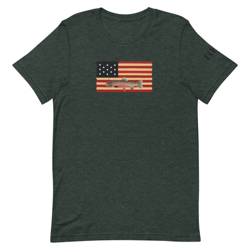 Cutthroat Trout Flag Tee