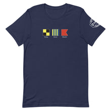 Lima Golf Bravo Semaphore Flags Tee